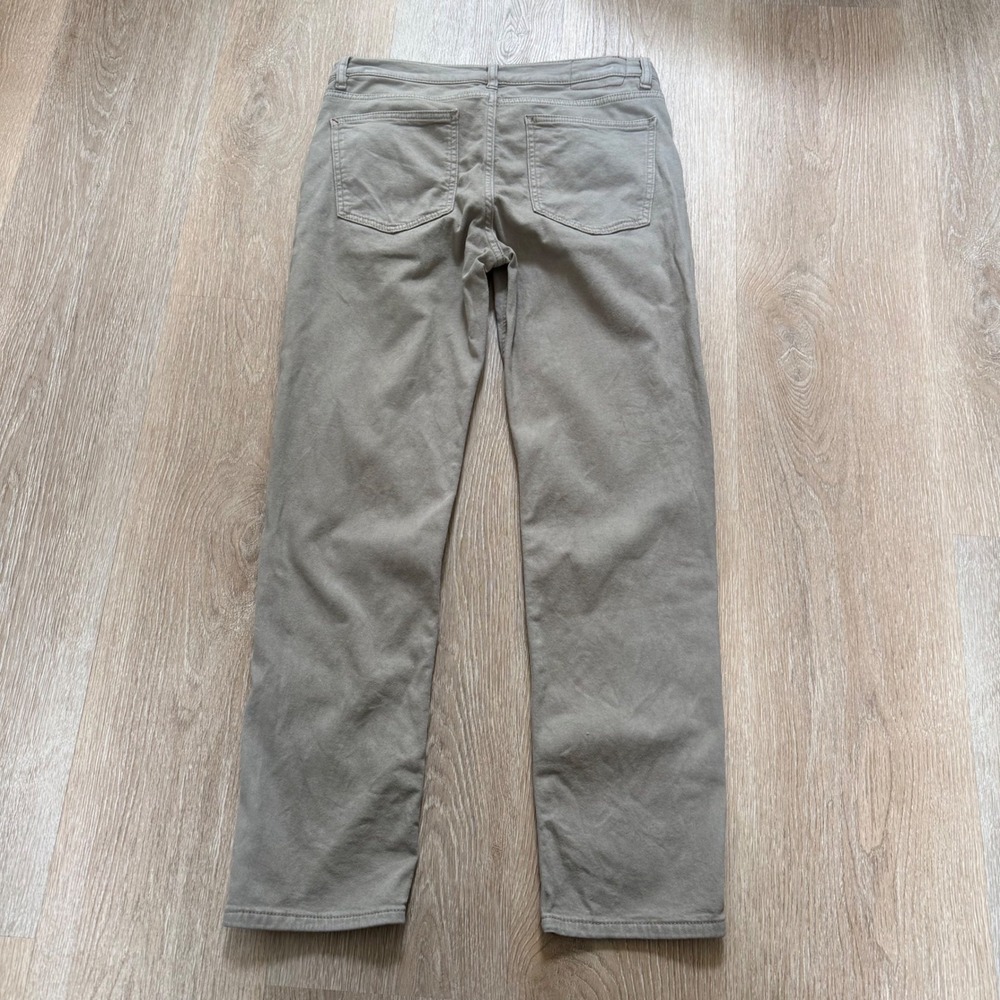 Marine Layer Original Slim 5 Pocket Twill Pants Mens 34x30 Grey Tan Stretch - Picture 9 of 11